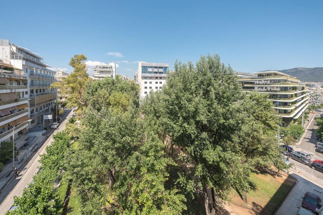 Central 3Br Apartment Next To Panormou Metro! アテネ エクステリア 写真